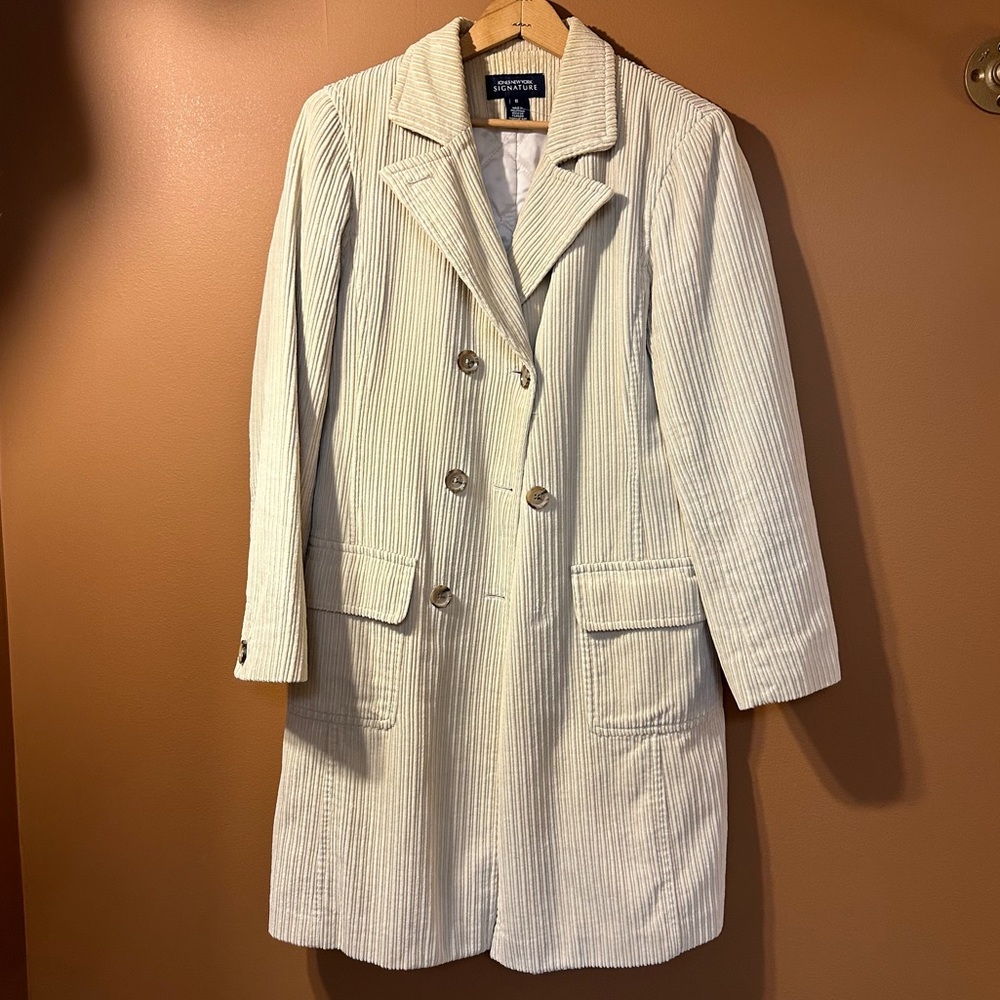 Jones NY Vintage Corduroy Trench